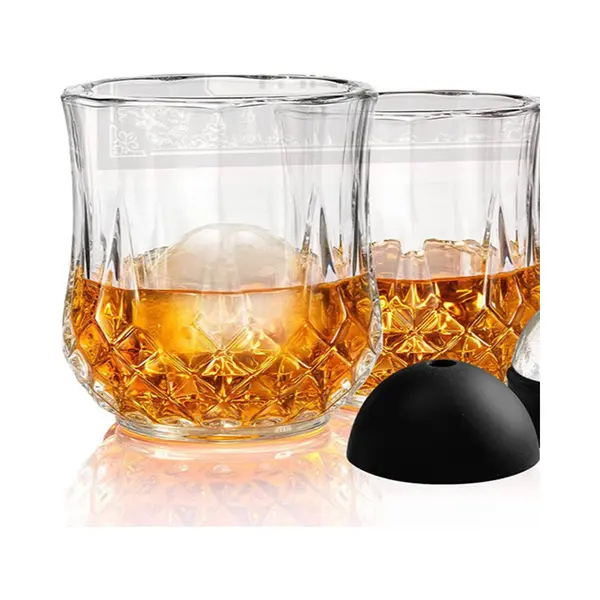Drinkglazen - 6x Stuks - Kristaleffect - 250ml - Luxe Uitstraling thumbnail