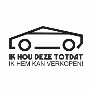 Ik Hou Deze Totdat Ik Hem Kan Verkopen Sticker 125x70mm - Geschikt Voor Tesla Model S 3 X Y