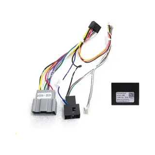 Iso Kabel Autoradio Kabelset Met Canbusdecoder | Geschikt Voor Ford Fiesta 2009 - 2011 | Android Carplay Radio Stekkers | Connector Canbus Plug |