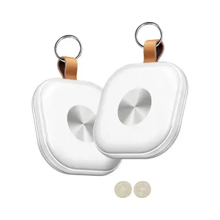 Wise Buyer Locatie Tracker - Set Van 2 Stuks - Gps Tracker - Gps Volgsysteem - Bluetooth Tracker - Real-time Tracking - Smart Tag – Key Finder - Koffer Tracker