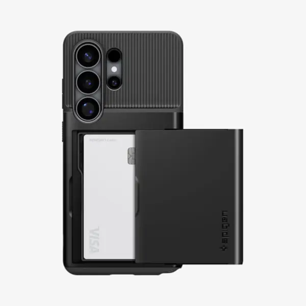 Spigen Slim Armor Cs Handy-Schutzhülle 17,5 cm (6.9") Cover Schwarz thumbnail