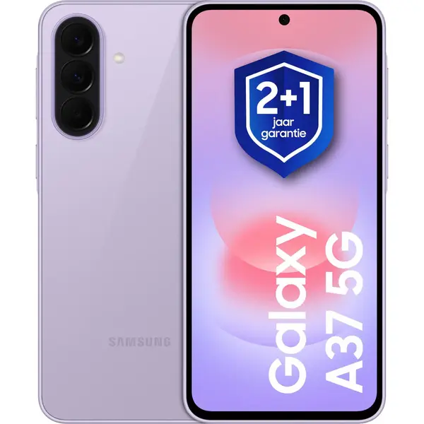 Samsung Galaxy A37 5G - 256GB - Awesome Lavender + 1 Jaar Extra Garantie thumbnail
