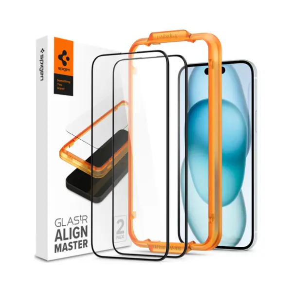 Spigen AGL06906 Handy Bildschirm/Rückenschutz Klarer Bildschirmschutz Apple 1 Stück(e) thumbnail
