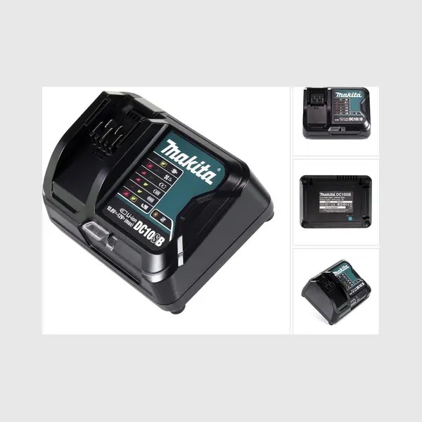 Makita DC10SB - Oplader 12 V Max 5, 0 A - Laadstatus Indicator thumbnail