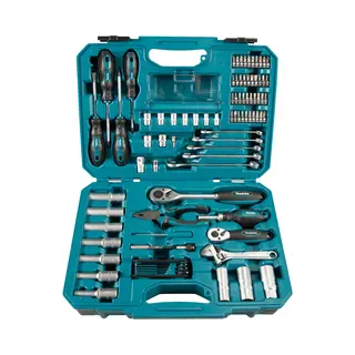 Makita E-08458 mechanische gereedschapsset 87 stuks gereedschap