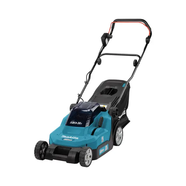 Makita DLM382CM2 Rasenmäher Gehen hinter Rasenmäher Akku Schwarz, Blau thumbnail