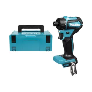 Makita Ddf083z 18v Lxt Li-ion 6.35mm Drill Driver Cordless 1/4"" Hex + Makpac