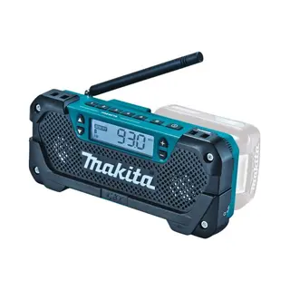 Makita MR052 radio Werkplek Analoog & digitaal Zwart, Blauw