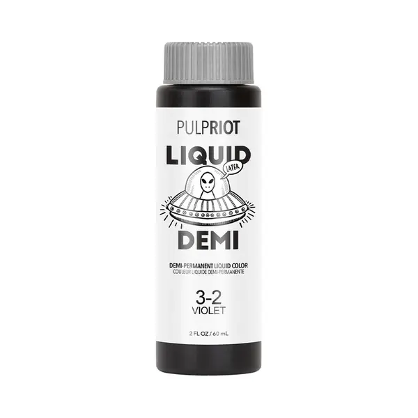 Pulp Riot Liquid Demi-Permanent Hair Color 60ml Violet 3.2 thumbnail