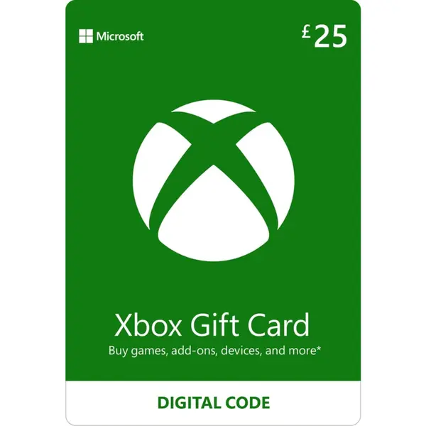 Microsoft Xbox Gift Card £25 - Xbox Series X | S - Xbox One thumbnail