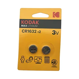 Kodak Max Lithium Cr1632 Battery (2 Pack)