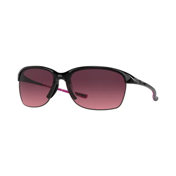 Oakley Woman Oakley OO9191 Unstoppable 919110 Sunglasses O_matter Black Pink Squared Polarized Shaded thumbnail
