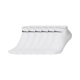 Nike Everyday Lightweight Training No-Show Socks (6 Pairs) - White
