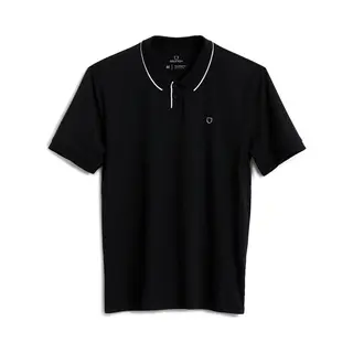 Brixton Proper S/S Polo Knit Heren T-shirt - Maat S