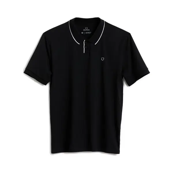 Brixton Proper S/S Polo Knit Heren T-shirt - Maat S thumbnail