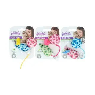 Pawise Cat Toy - Mice & Ball Speelgoed Voor Katten - Kattenspeelgoed - Kattenspeeltjes