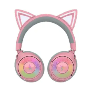 Razer Kraken Kitty V3 Pro - Quartz Headset Wired & Wireless Head-band Gaming Usb Type-A Bluetooth Rose