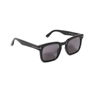Tom Ford Man Tom Ford FT0751-N Dax 01A Sunglasses Acetate Black Grey Squared Normal