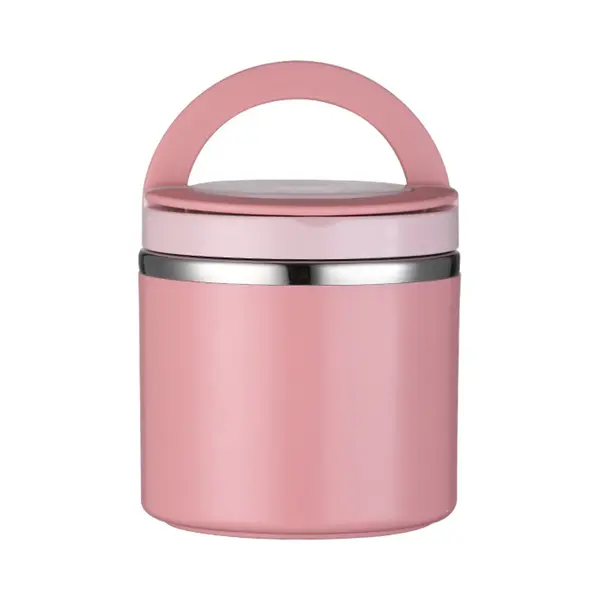 Daity 1 Stuk - Lunchbox, Geïsoleerde Voedselbewaardoos, 630 Ml Grote Soepcontainer Van Roestvrij Staal, Geschikt Voor Thuis En Op School. thumbnail