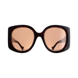 Gucci Round Dark Havana Brown Gg1257S