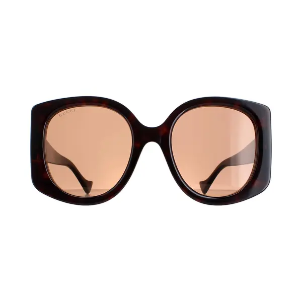 Gucci Round Dark Havana Brown Gg1257S thumbnail