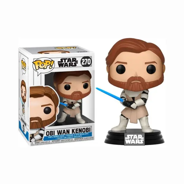 Funko Figure Pop! Star Wars:Clone Wars-Obi Wan thumbnail