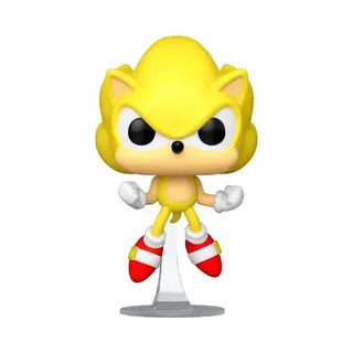 Funko Pop! Games Sonic The Hedgehog - Super Sonic First Appearance #877 Summer Convention 2022 Glow In The Dark Grail Rare