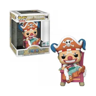 Funko Pop! Animation, One Piece - Buggy The Clown (On Throne) #1740 [2024 Summer Convention Exclusive]