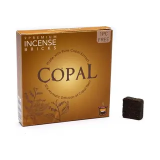 Fragrancia Aromafume Copal Premium Wierookstenen 1 Doos = 9 Stenen
