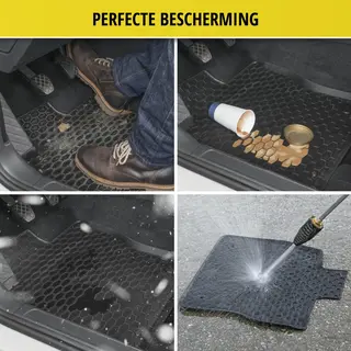 Walser DirtGuard Rubberen Voetmatten Geschikt Voor Opel Astra H 02/2004-12/2013