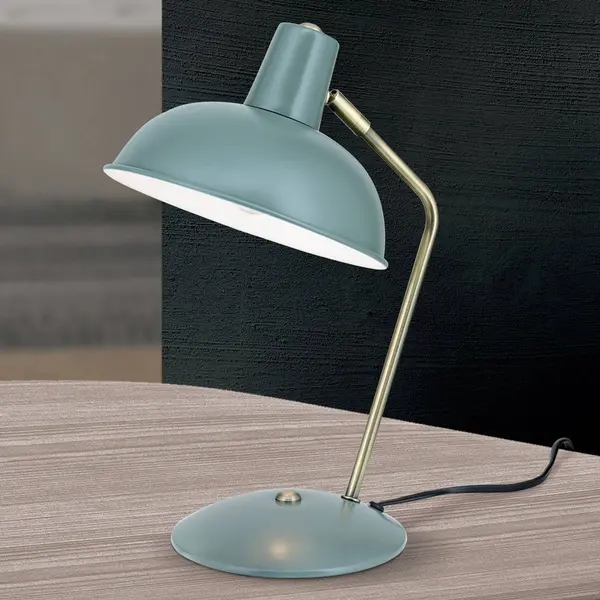 Orion Im Vintage-Look - Tischleuchte Fedra Grün thumbnail
