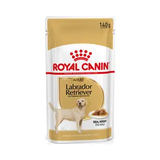 Royal Canin Labrador Retriever Adult In Gravy Wet Dog Food 140g (Pack Of 40)