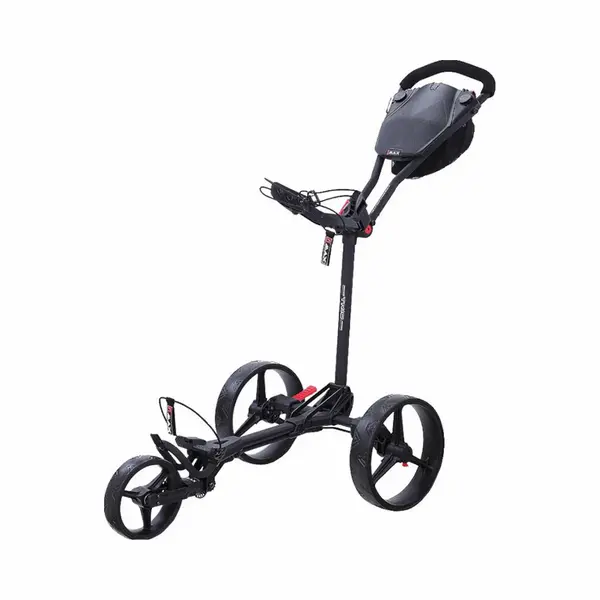 Big Max Blade Trio 3-Rad Golftrolley Ultra Flach 2023 (schwarz) thumbnail