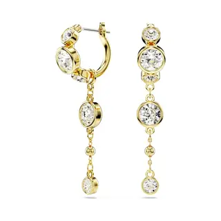 Swarovski 5680097 earring Clip-on earrings Metal Gold, White