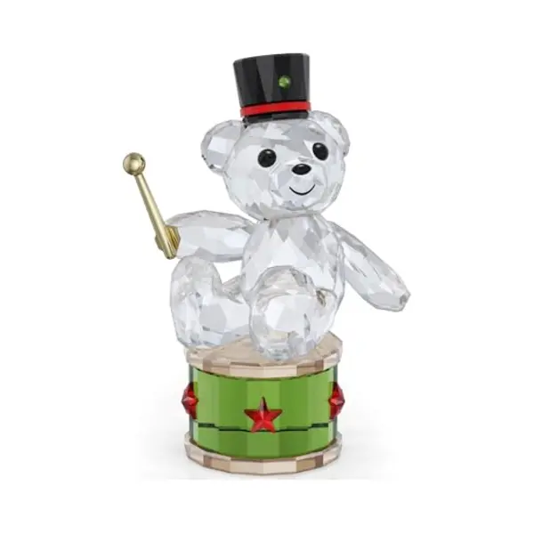 Swarovski Dekofigur Kristallfigur Sammelfigur Kris Bär Festtage Jahresausgabe 2025, (1 St) thumbnail