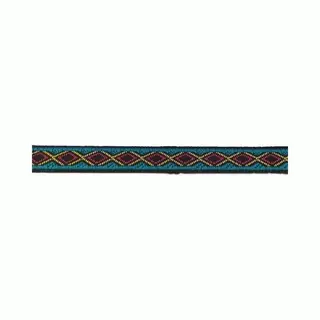 Allernieuwste Fournituren - Geweven Sierband - 1.0cm Breed - Lint - Stof - Applicatie - Afwerkband - Lengte 8.5m - Zwart