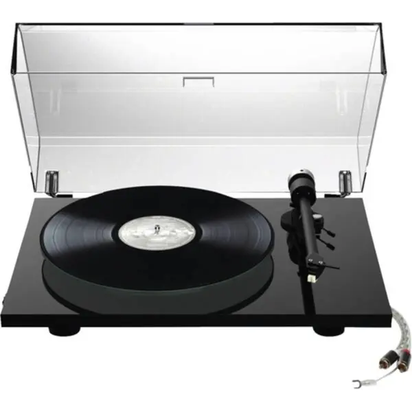 Pro-Ject T2W-Black Plattenspieler Schwarz, Transparent Manuell thumbnail