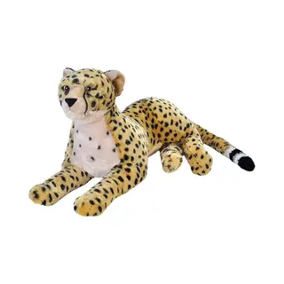 Wild Republic Knuffel Cheetah - Pluche Beige/gele Knuffel Van 70 Cm - Vanaf 4 Jaar