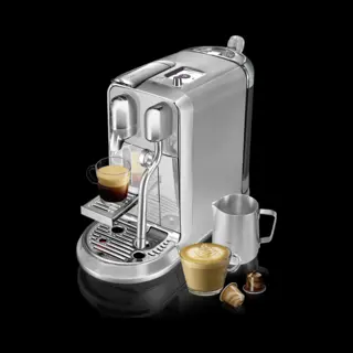 Nespresso Sage Creatista Plus SNE800BSS4ENL1 Koffiecupmachine Rvs, Koffiezetapparaat Met Cupjes, Zilver
