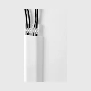 Zelfklevende Kabelgoot- Kabel Opberger - Kabelmanagement - Kabelhouder Geschikt Voor Bureau En Tv - Kabelbeschermer - Kabel Organiser - Kabelbrug -