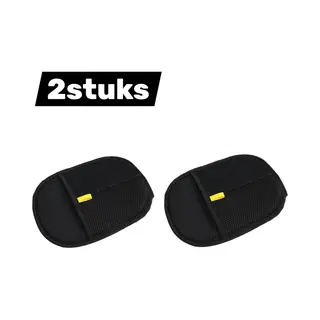 2 Stuks - Elektrostatische Ontharingshandschoenen - Tweezijdige Haarborstel - Kattenhaar Handschoenen Bank Ontharingsapparaat (zwart)