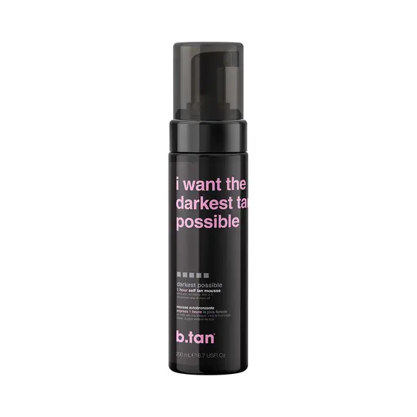 B.Tan I Want The Darkest Tan Possible Self Tan Mousse 200 Ml thumbnail