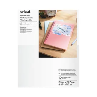 Cricut Printable Vinyl A4-12 Sheets (White)