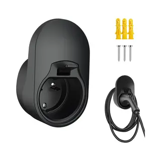 Lader Houder - Type 2-lader - Wandmontage Kabelhouder - Kabel Organizer Voor Elektrische Auto's - Beugel Voor Het Opladen Van Elektrische Voertuigen -