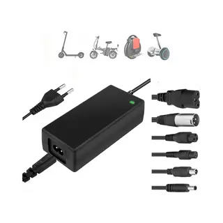 Universele Oplader Elektrische Fiets 36V/42V 2A - 6 Connectoren - 84W