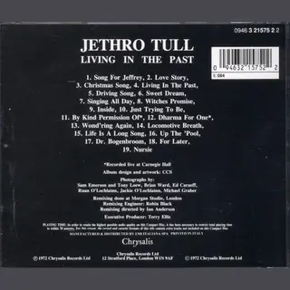 Jethro Tull Living In The Past