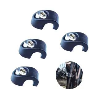 4 Stuks- Fietskabelklemmen- Kabelbevestiging C-type Gesp- Kabel Organiser-Bevestigingsgesp Voor Remkabel- Kabelclips- Kabelhouders- Kabel Houder-