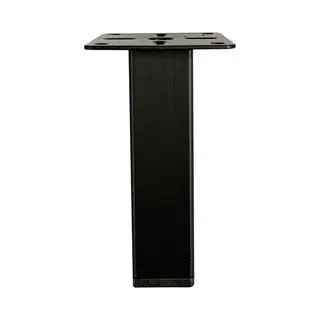 Furniture Legs Europe Fle - Stalen Meubelpoot Zwart Vierkant 2, 5 Bij 2, 5 Cm En Hoogte 10 Cm (koker 2, 5 X 2, 5 Cm)