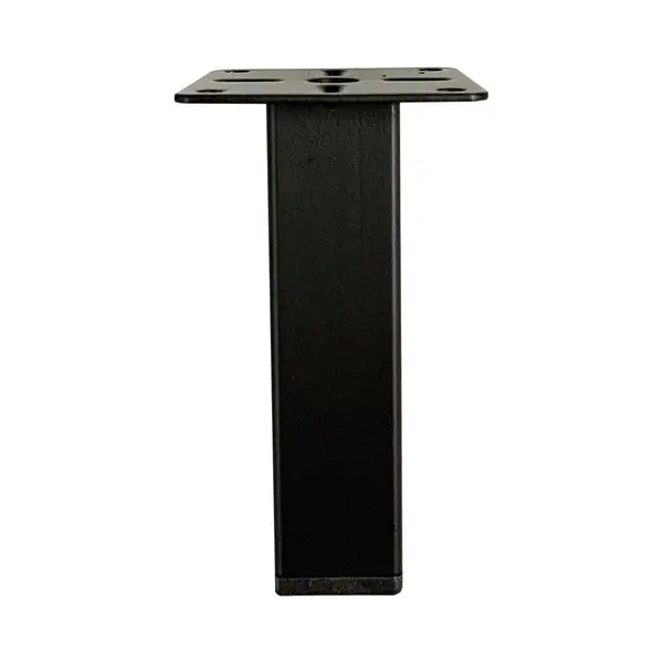 Furniture Legs Europe Fle - Stalen Meubelpoot Zwart Vierkant 2, 5 Bij 2, 5 Cm En Hoogte 10 Cm (koker 2, 5 X 2, 5 Cm) thumbnail