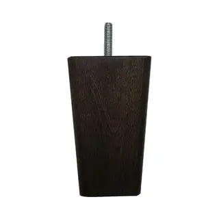 Furniture Legs Europe Vierkanten Bruine Houten Meubelpoot 10 Cm (M8)